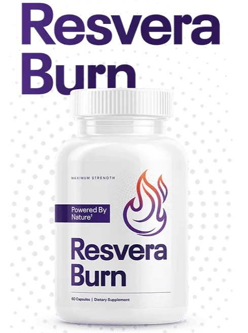 ResveraBurn supplement bottle with official brand logo